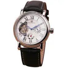 НОВЫЙ Античный Комплекс 6 Руки 3 Суб-набор Tourbillon мужские Автоматические Механические Наручные Часы Кожаный Ремешок ПОДАРОК СМОТРЕТЬ ЯЩИК