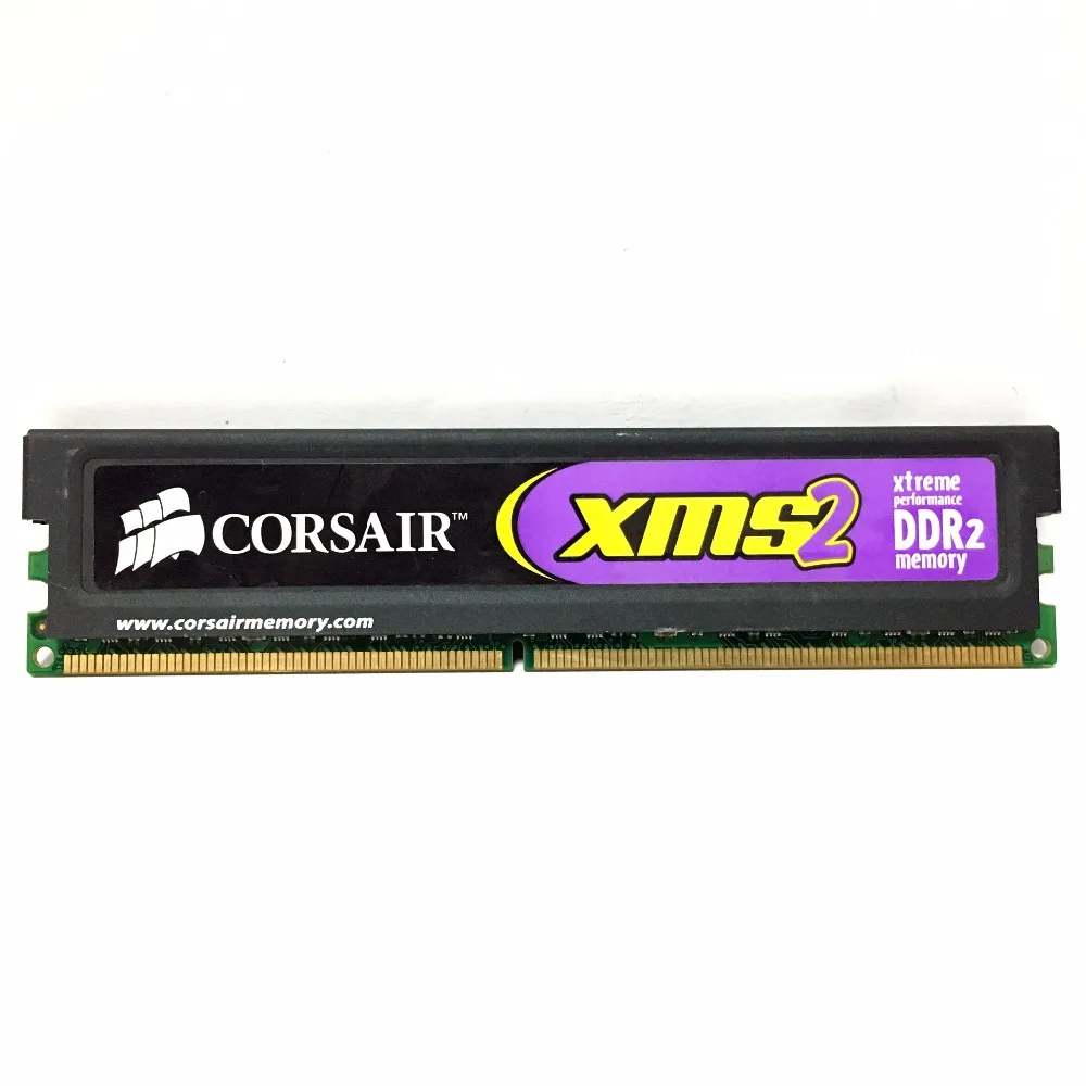 CORSAIR 2 Гб DDR2 PC2 6400 8500 1066 МГц 800 памяти ПК Оперативная память Memoria модуль настольных