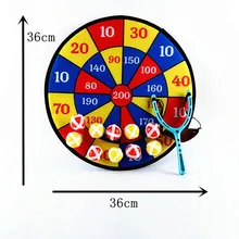 Безопасная круглая Дротика s пластина доска детская игрушка тарелка для Дартса крепежная лента с шариками клуб дом семья развлечения цель