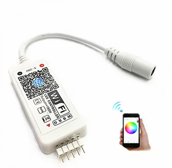 

Wifi LED RGB RGBW Controler DC12V MIni Wifi RGB LED Controller for RGB LED Strip