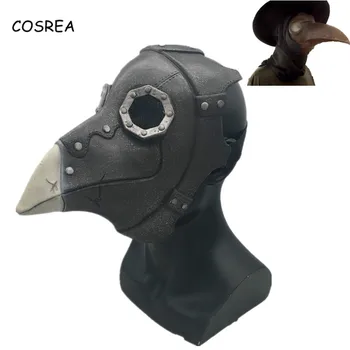 

Punk Retro Schnabel Plague Doctor Steampunk Bird Mask Cosplay Costumes Fancy Dress Halloween Party Prop Kids Gift Toy