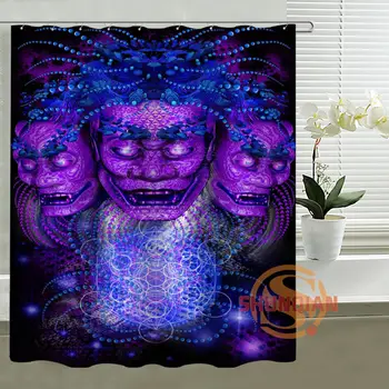 

Tool Band Rock Metal custom Shower Curtain Bathroom decor polyester fabric High Quality Bath Curtains