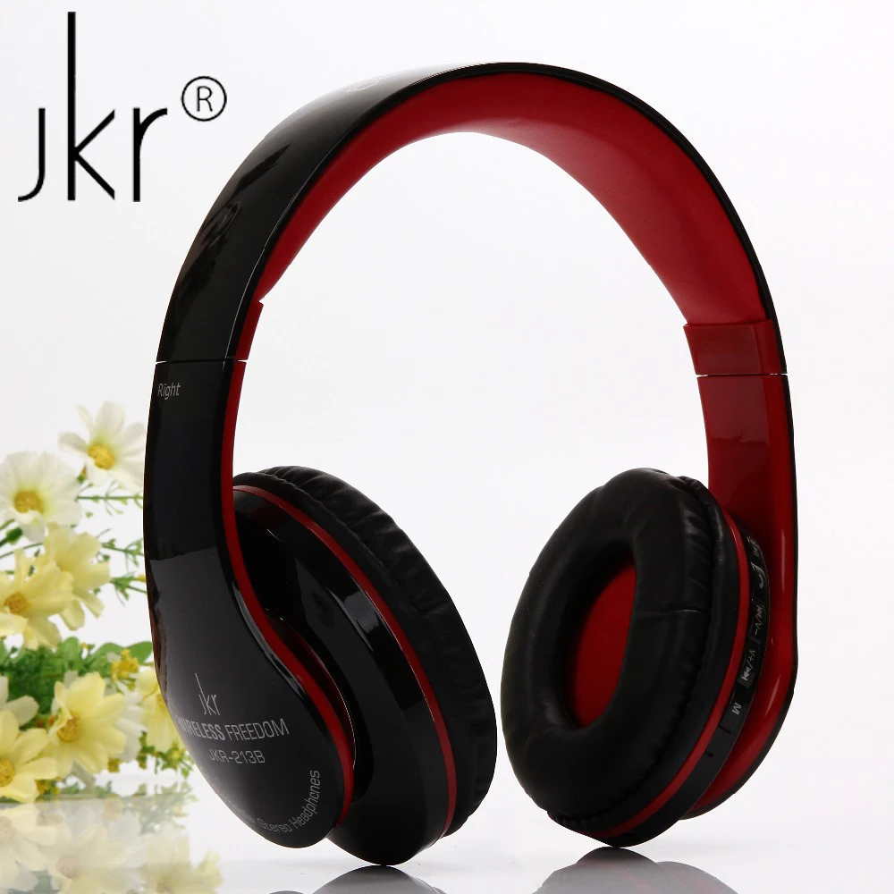 JKR 213B Headband Bluetooth Headphones Stereo Wireless Headsets with