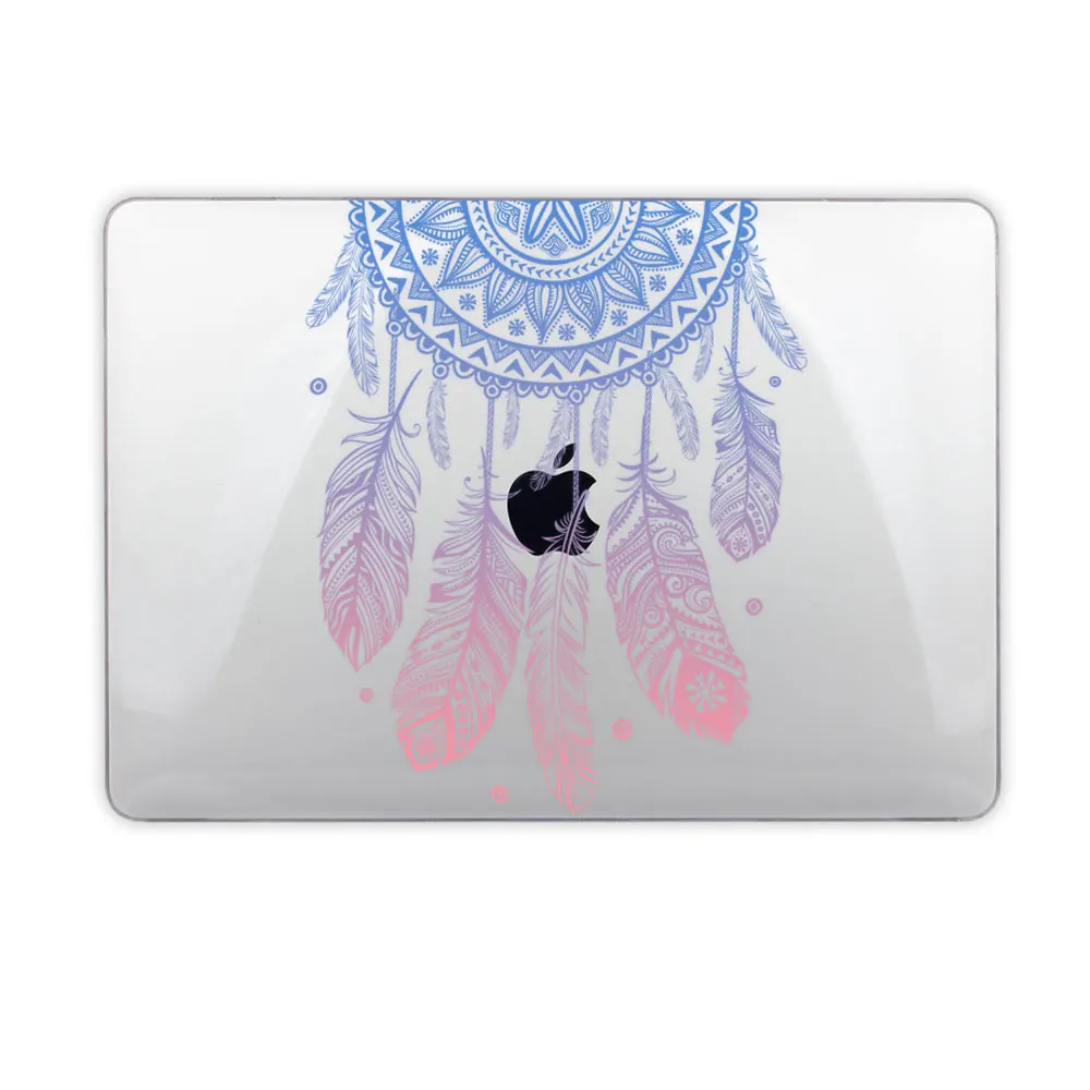 Чехол для ноутбука Gradent Green Dream Catcher для Apple Macbook Pro retina 12 13 New Air 11 13 с сенсорной панелью retina ID A1466 A1932