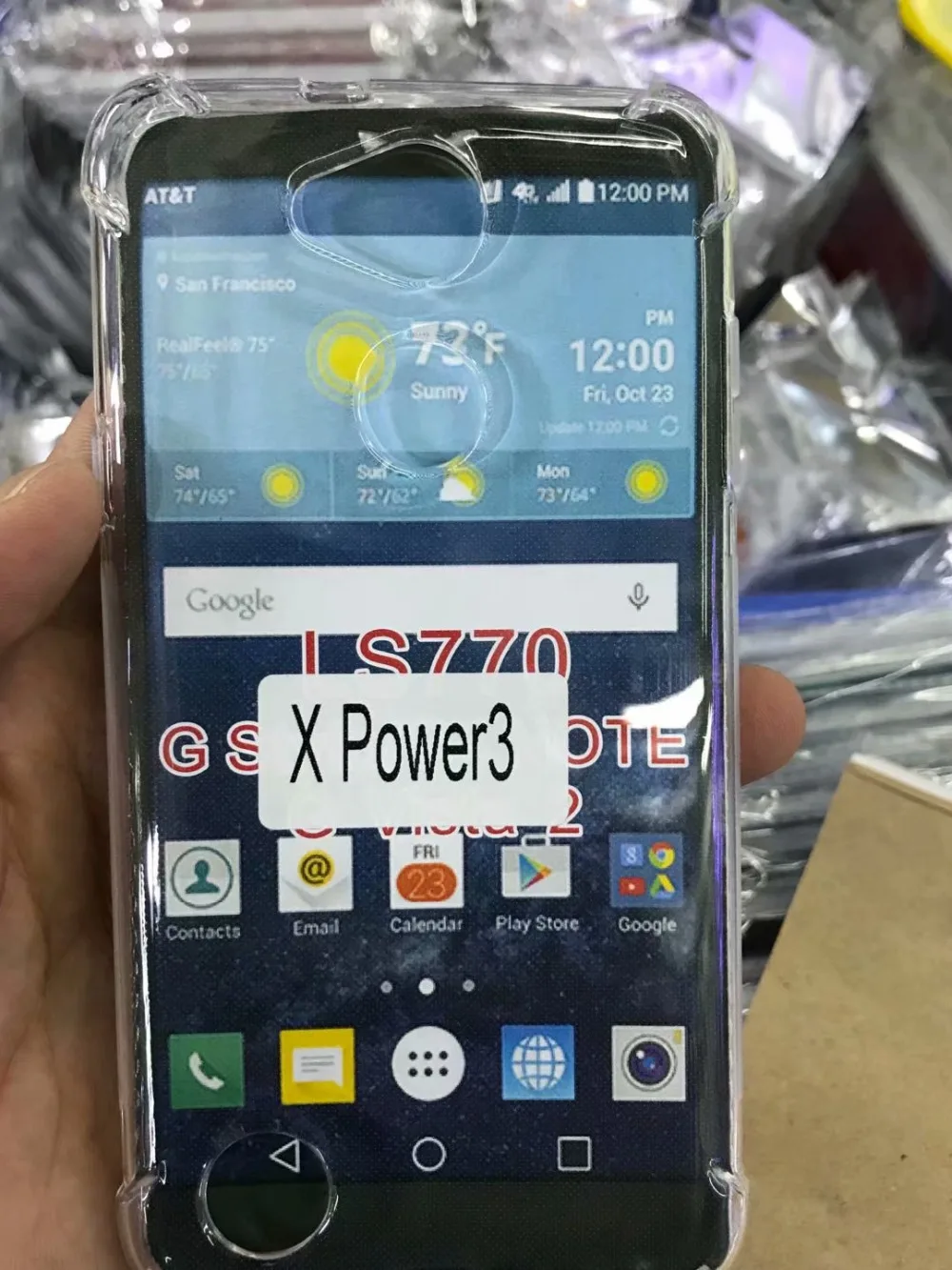 1 шт./лот для LG XPOWER 3 противоударный мягкий прозрачный чехол из ТПУ X Power