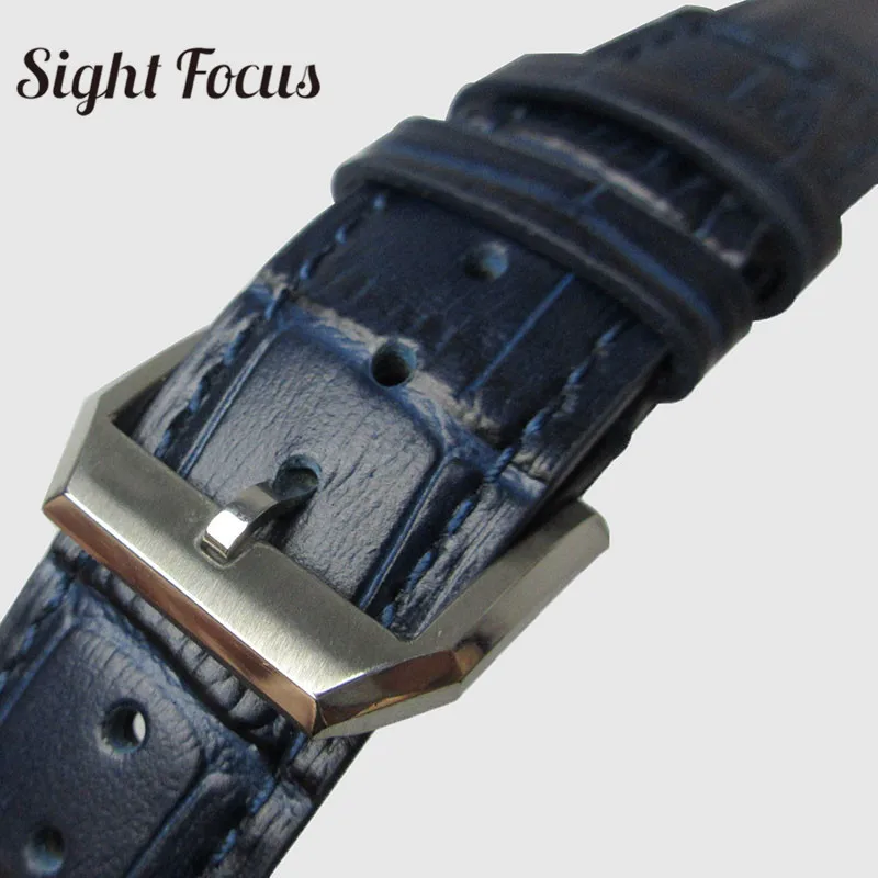 20 мм 22 мм ремешок для часов IWC Portofino Pilot сменный кожаный ремешок черный кофе синий ремешок для часов мужской браслет Hombre Correa