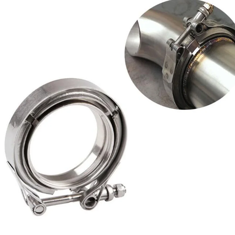 

2 3 4 inch SS304 V-Band Clamp Stainless Steel Turbo Exhaust Downpipe