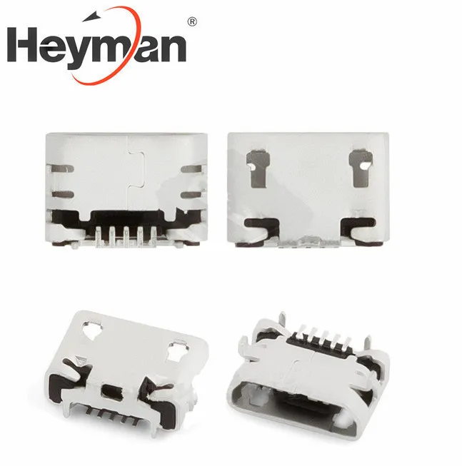 Разъем для зарядки Heyman (5 шт./лот) Jiayu G2 G2F G4 G4S G5(5 контактный оригинальный micro USB type