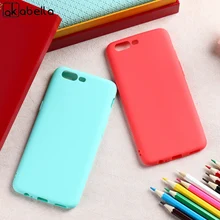Akabeila конфеты мобильный телефон чехол для OnePlus 5 один плюс 5 A5000 5.5 дюймов Чехол кремния мягкой ТПУ задняя телефон крышка Щит капюшон красный