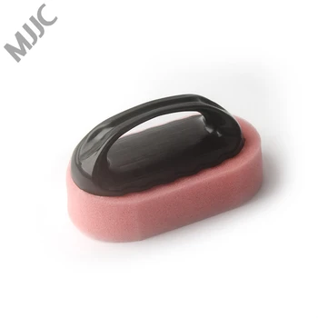 

MJJC Magic Car waxing sponge with plastic handle Car interior washing Sponge
