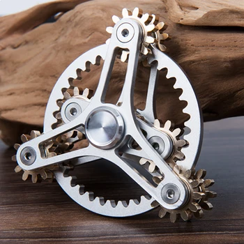 

child/adult toy Fingertip gyro nine gear finger gyro finger rotation