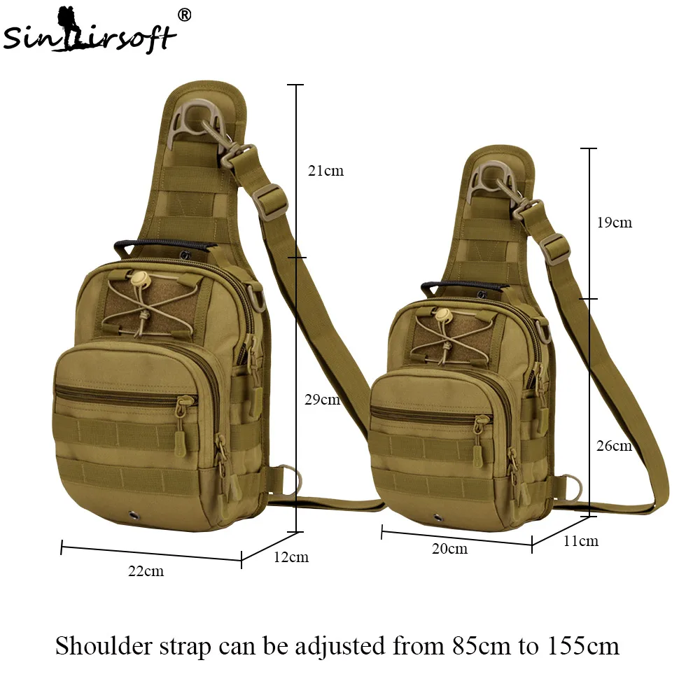 SINAIRSOFT حقيبة متعددة الاستخدامات رخوة الصيد التنزه الصيد حقائب ادوات رياضية حقيبة الصدر الجسم الرافعة واحدة الكتف حقيبة الظهر التكتيكية LY0001 & ... SINAIRSOFT حقيبة متعددة الاستخدامات رخوة الصيد التنزه الصيد حقائب ادوات رياضية حقيبة الصدر الجسم الرافعة واحدة الكتف حقيبة الظهر التكتيكية LY0001 & ...
