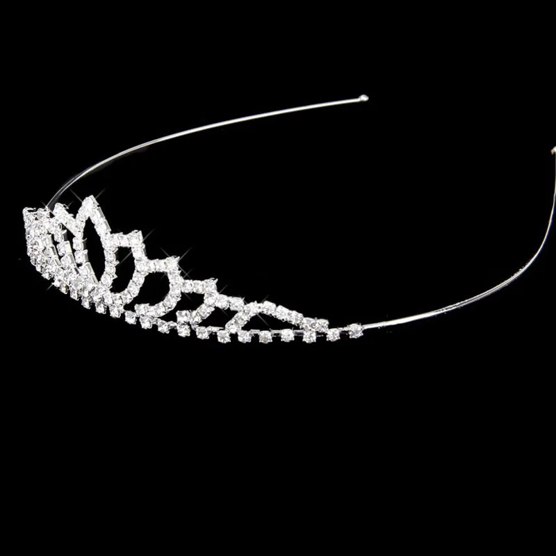 Bride Bridesmaid Girls Headband Tiara Simple Design (2)