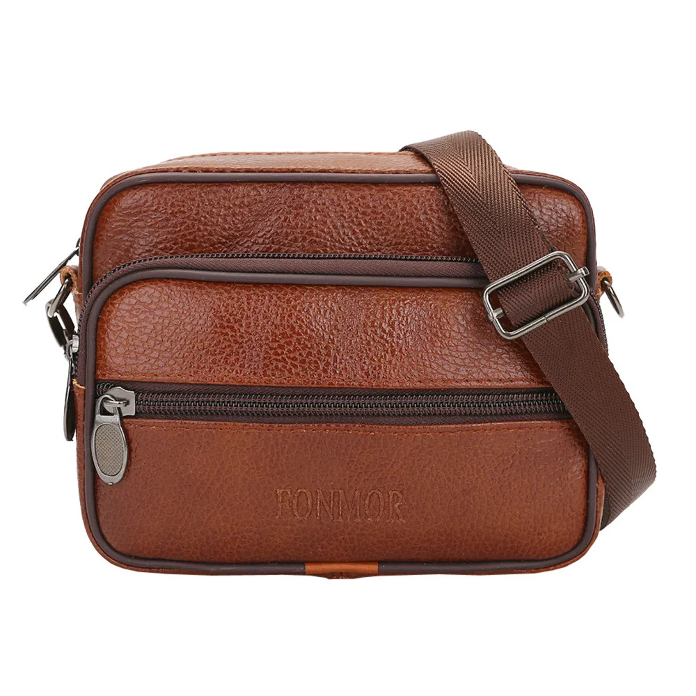 

Messenger Bag Men's Shoulder Genuine Leather bags Flap Small male man Crossbody bag for men natural Leather bags L2