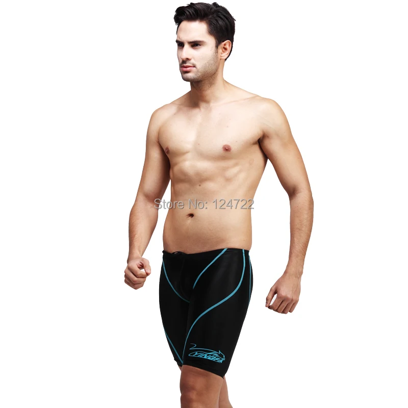 Yingfa 9402 b fina approved swimming jammers men swimwear jammer lycra