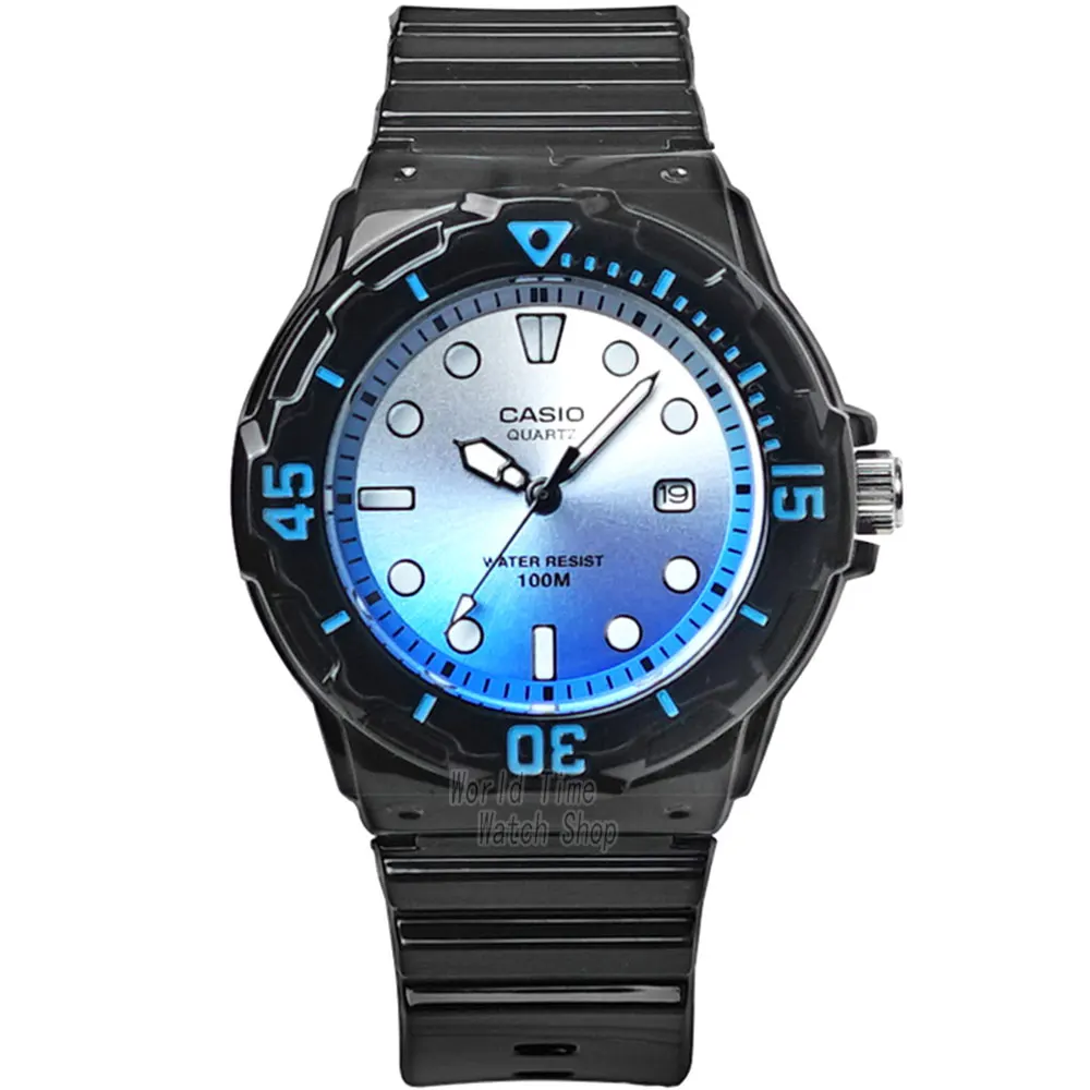 Casio часы для дайвинга женские часы Set top brand люкс 100м Водонепроницаемые кварцевые наручные часы женские подарки Часы светящиеся спортивные часы женские relogio feminino reloj mujer montre homme bayan kol saati - Цвет: LRW200H2E-1