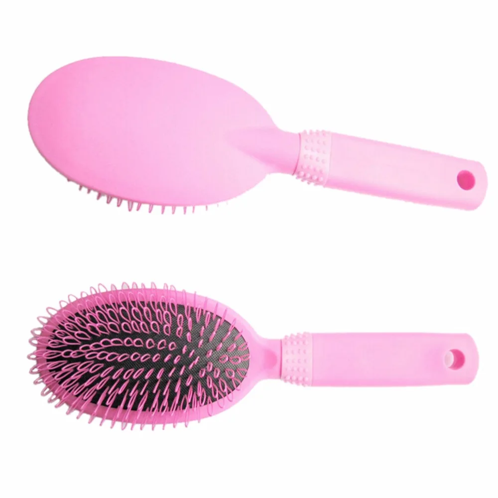 Buy Pink black Girl Hair Extension Hairbrush Brush