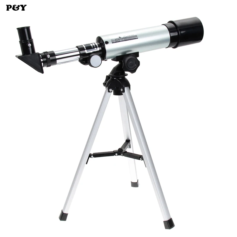 Original F36050M Monocular 360/50mm Refractive Powerful Astronomical Telescope With Tripod Outdoor Spotting Scope 1pc 360 50mm refractive monocular astronomical telescope tripod hd space monocular spotting scope professional telescopes