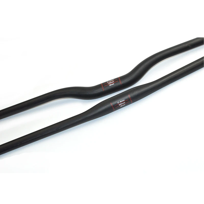 UD carbon MTB bicycle handlebar mountain bike flat handlebars 31.8mm