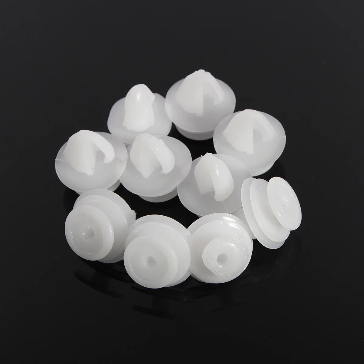 10x Interior Door Card Trim Clips Fasteners For Peugeot 1007 206 207