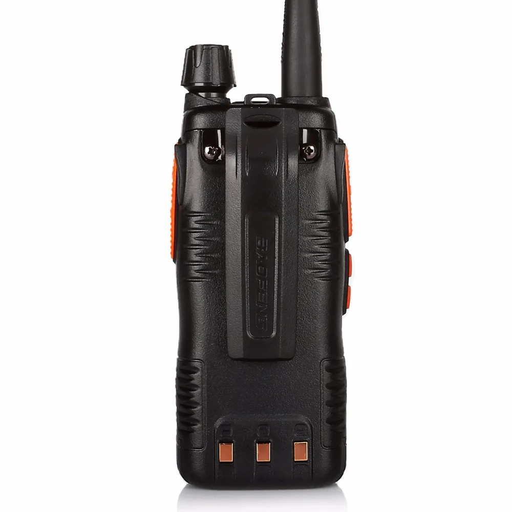 Baofeng GT-5TP Tri-Power 1/4/8W Dual Band VHF/UHF 136-174/400-520MHz Two-Way Radio Ham Walkie Talkie Double PTT Design GT-5