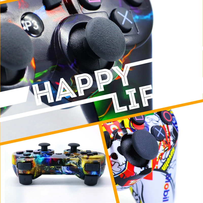 Big Promo 3pamd Compatible Ps3 Gamepad Bluetooth Controller Joystick Vibrator SIXAXIS Compatible Playstation 3 Wireless Gamepad ps3