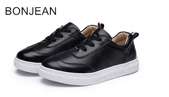

2018 autumn children's Performance shoe hollow peas shoes big boy and girl's leather shoes 5203 shoes