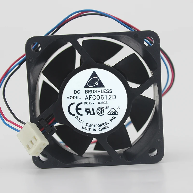 AFC0612D 12V 0.60A 4 line 6025 6cm PWM temperature control large air