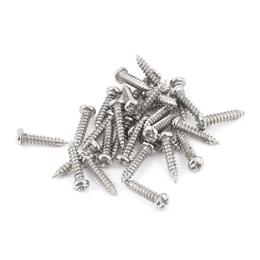 

HHTL-5pcs 2 Inch Length Stainless Steel Door Latch Sliding Lock Barrel Bolt Silver