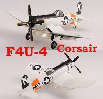 

Easy Model 37240 1/72 Plane F4U-4 USN KANSAS 1956 Propeller Fighter Bomber Model TH07562-SMT2