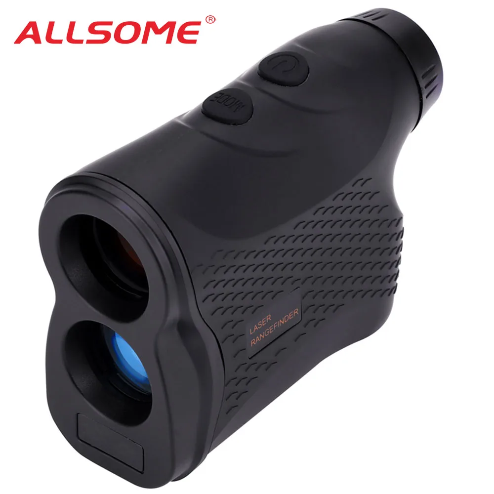  ALLSOME 600M 900M 1200M 1 Digital Laser Rangefinder Handheld Monocular Golf Hunting Range Finder Sp