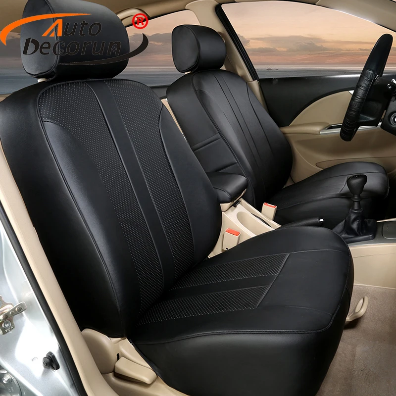 AutoDecorun customized car seat covers for BMW X5 e53 e70 accessories seat covers PVC leather