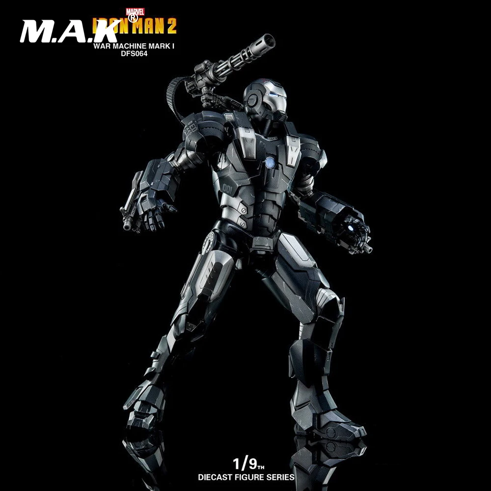 Литая под давлением сцена серии 1:9 литая под давлением KSS007 Mark VI движущаяся портальная дисплей база Железный человек MK6 фигурка модель игрушки без Железного человека