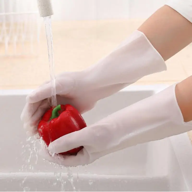 Durable Household Kitchen Dishwashing Glove Washing Clothes Cleaning Gloves