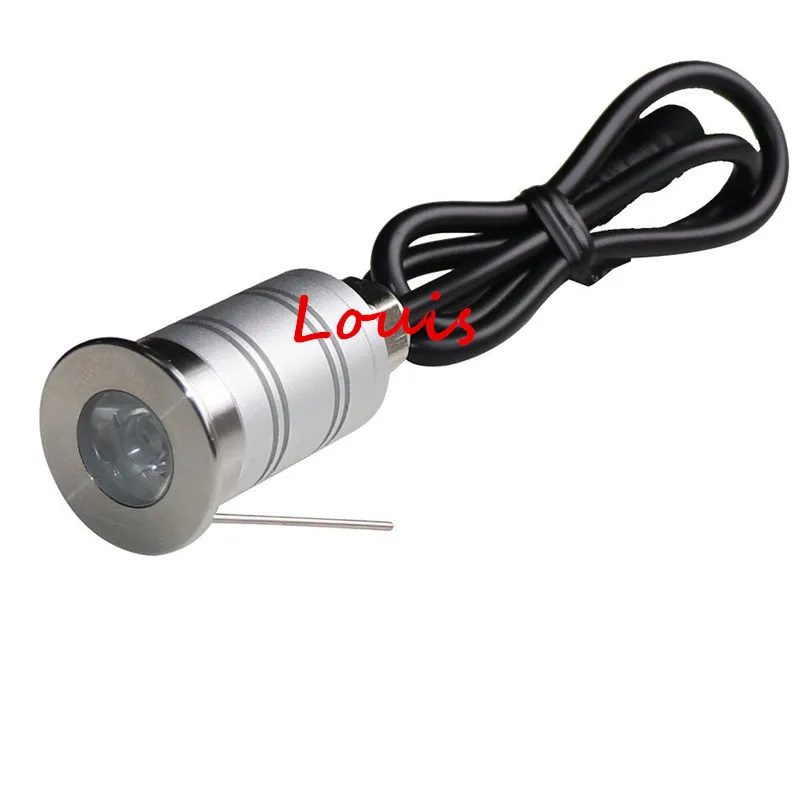 ONDENN CREE LED 1W Landscape Lighting IP67 Mini Condensing Ground Light DC12V 24V Buried Inground Lamps 12pcs | Освещение