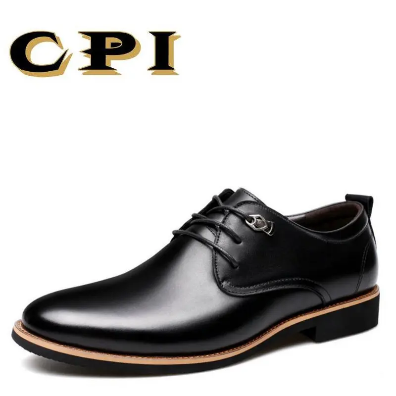 CPI 2018 New Working Office shoes mens genuine leather