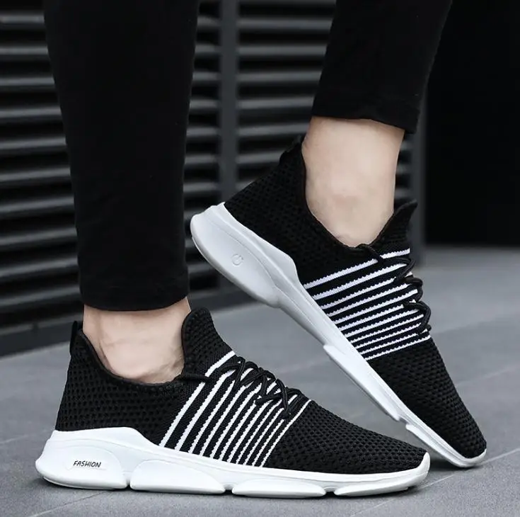 Мужские повседневные кроссовки calzado sapatos zapatos para mocassim дышащие белого цвета