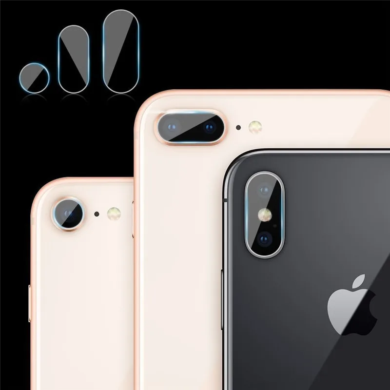 

Back Camera Lens Fiberglass Protector Film Flexible Tempered Glass Screen Protector For iphone X Xr Xs Max 7 8 6 6S Plus 100PCS
