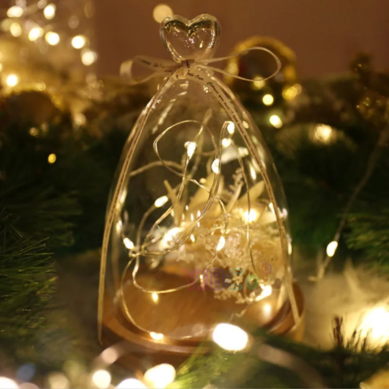 

Wholesale 2M 3M 5M 10M LED Silver wire 3AA Battery Operated LED Fairy String Light for Christmas Holiday Wedding Party lights