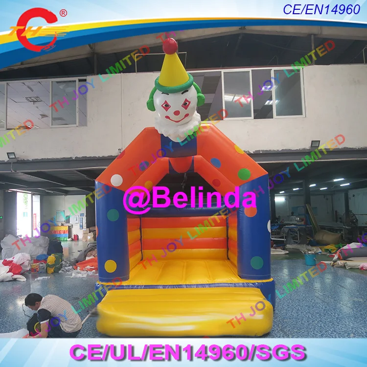 Free shipping, clown inflatable partry bounce house, clown inflatable