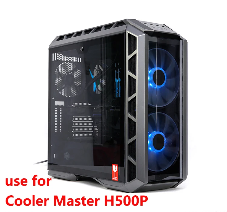 BYKSKI акриловая доска Водного Канала решение использовать для CoolerMaster H500M/500 P чехол компьютера для процессора и GPU Блок/3PIN RGB светильник