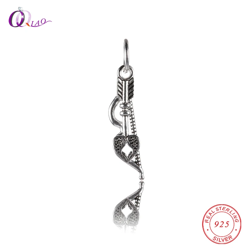 

Cupid's arrow Pendant Women 925 Sterling-Silver-Jewelry Fantasy Charms goddess of love Pendant & Necklaces Pendant