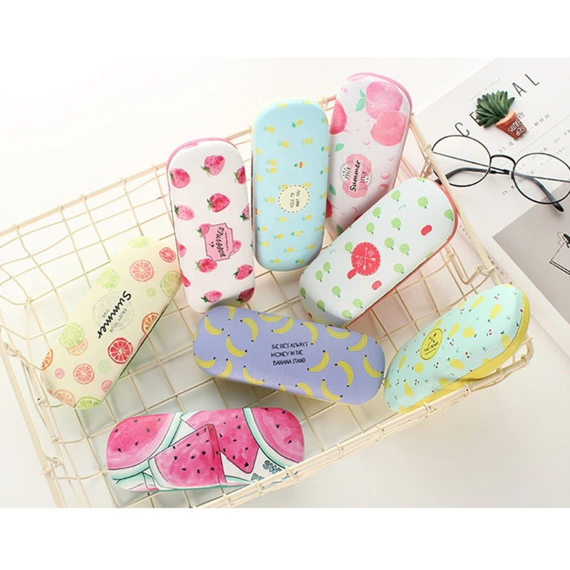 

Protable Fruit Sunglasses Hard Eye Glasses Case Eyewear Protector Box Pouch Bag