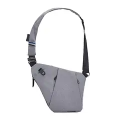 Новый пистолет сумка Противоугонная сумка мужской плотный кошелек мульти-функция левый и правый черный серый камуфляж сумка-мессенджер