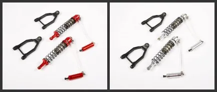 CNC metal high strength 10MM with hydraulic abdominal front shock absorber set fit for 1/5 hpi rovan km baja 5b SS rc car parts CNC metal high strength 10MM with hydraulic abdominal front shock absorber set fit for 1/5 hpi rovan km baja 5b SS rc car parts