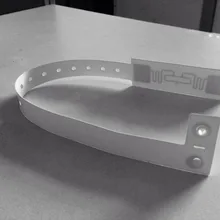 860-960 МГц uhf rfid браслет для марафона H3 чип 7 м расстояние при чтении IP68 водонепроницаемый ISO18000-6C ПВХ