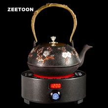 Японский кипяченый чайник высокой емкости, умная электрическая плита, набор бутиков, чайник чугунный, чайник Kong Fu, чай пуэр, кофейник