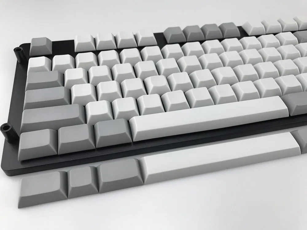 Dsa keycaps пустые печатные 117 клавиши толстые pbt для механической клавиатуры Dsa профили ANSI макет