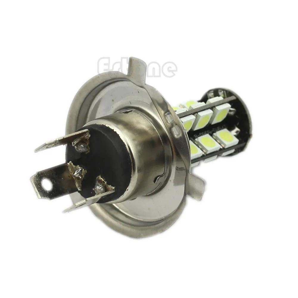 hot B39 2018 Newest H4 5050 27-LED Free LED Fog Signal Light Bulb Lamp White 12V