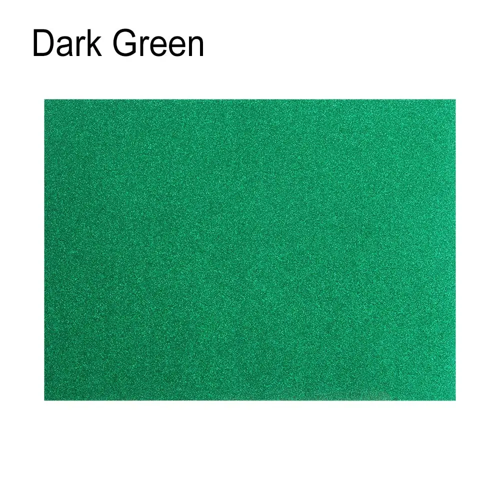 1 шт. DIY Футболка теплопередача виниловая гладильная ткань HTV пресс может напечатать скрапбукинг бумага, винил стикер покрывало с принтом ремесло - Цвет: Dark Green